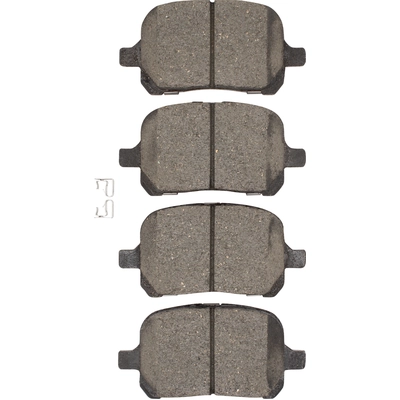 DYNAMIC FRICTION COMPANY - 4000-0707-00 - Front Hybrid Pads pa2