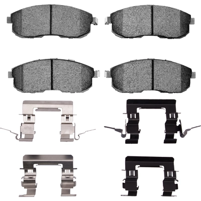 Front Hybrid Pads by DYNAMIC FRICTION COMPANY - 4000-0815-02 pa1