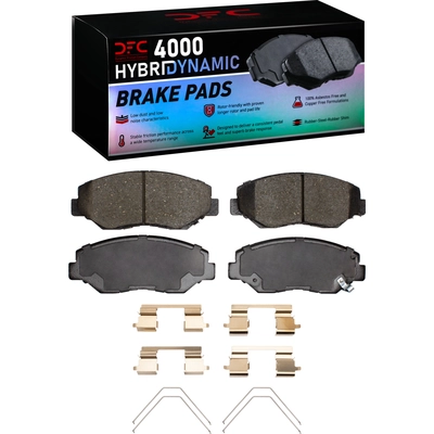 DYNAMIC FRICTION COMPANY - 4000-0914-01 - Front Hybrid Pads pa2