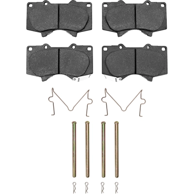 Front Hybrid Pads by DYNAMIC FRICTION COMPANY - 4000-0976-01 pa1