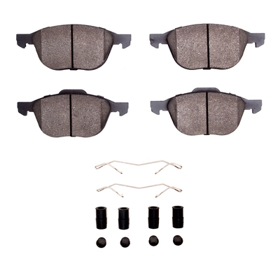 Front Hybrid Pads by DYNAMIC FRICTION COMPANY - 4000-1044-01 pa1