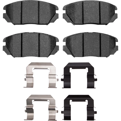 Front Hybrid Pads by DYNAMIC FRICTION COMPANY - 4000-1125-02 pa1