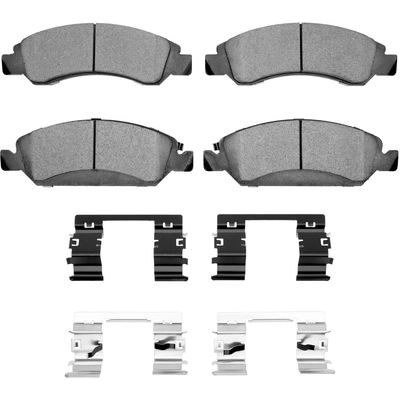 Front Hybrid Pads by DYNAMIC FRICTION COMPANY - 4000-1363-01 pa1