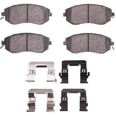 Front Hybrid Pads by DYNAMIC FRICTION COMPANY - 4000-1539-01 pa1