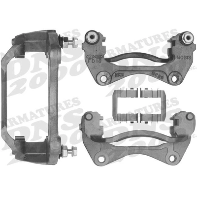 Front Left Rebuilt Caliper With Hardware by ARMATURE DNS - SC2457 pa4