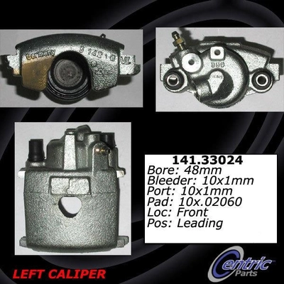 Front Left Rebuilt Caliper With Hardware by CENTRIC PARTS - 141.33024 pa9