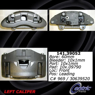 Front Left Rebuilt Caliper With Hardware by CENTRIC PARTS - 141.39052 pa7