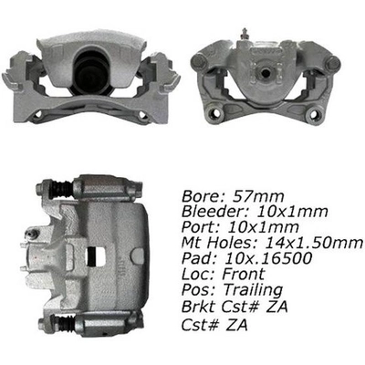 Étrier avant gauche reconditionné avec matériel de CENTRIC PARTS - 141.42184 pa13