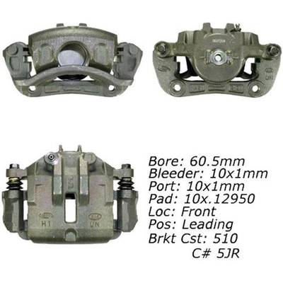 Étrier avant gauche reconditionné avec matériel de CENTRIC PARTS - 141.50226 pa14