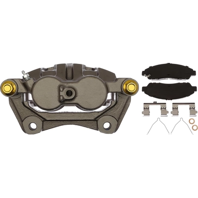 Front Left Rebuilt Caliper With Pad by ACDELCO - 18R12469 pa1