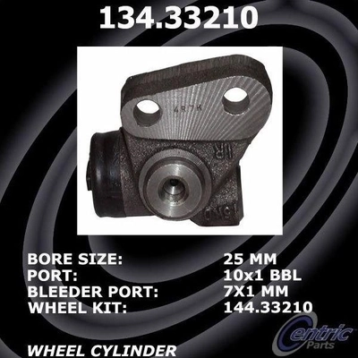 Front Left Wheel Cylinder by CENTRIC PARTS - 134.33210 pa5