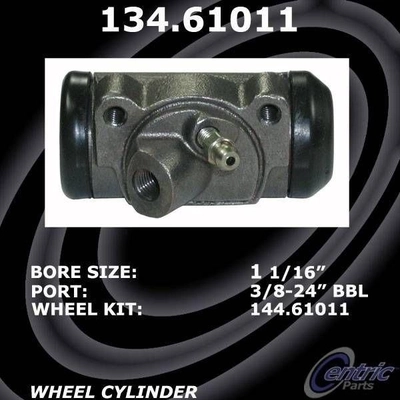Cylindre de roue avant gauche par CENTRIC PARTS - 134.61011 pa6