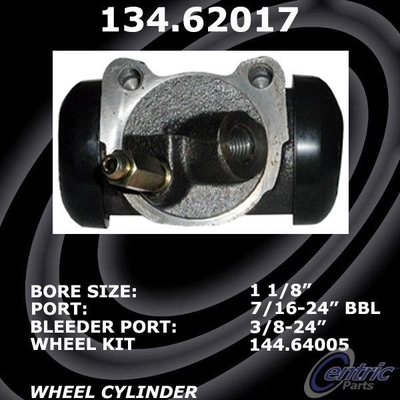 Front Left Wheel Cylinder by CENTRIC PARTS - 134.62017 pa2