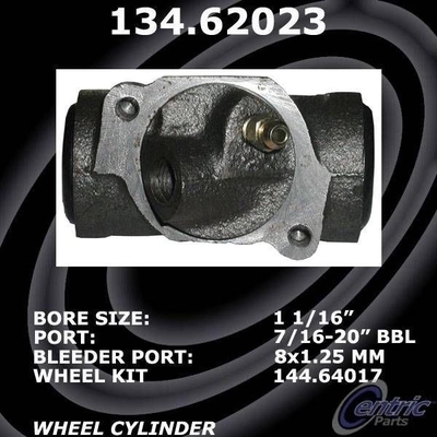 Cylindre de roue avant gauche by CENTRIC PARTS - 134.62023 pa10