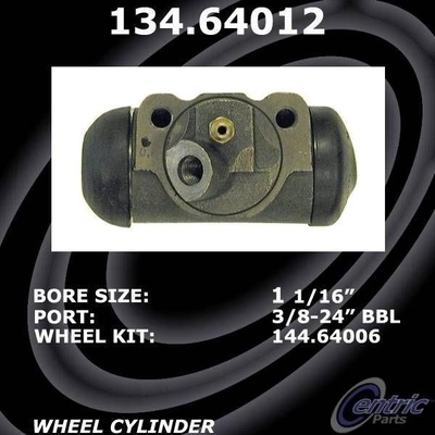 Cylindre de roue avant gauche by CENTRIC PARTS - 134.64012 pa13