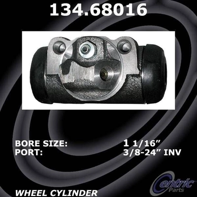 Cylindre de roue avant gauche by CENTRIC PARTS - 134.68016 pa11