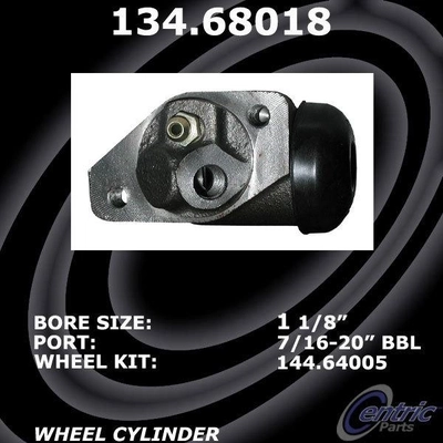 Front Left Wheel Cylinder by CENTRIC PARTS - 134.68018 pa2