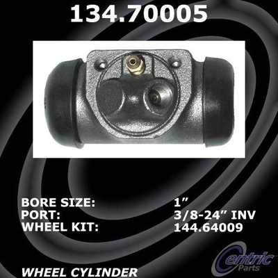 Front Left Wheel Cylinder by CENTRIC PARTS - 134.70005 pa1