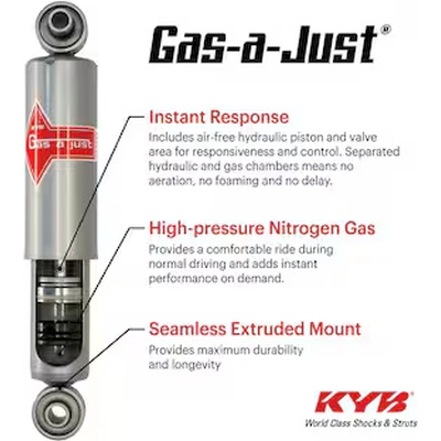 Front Mono-Tube Gas Pressurized by KYB - KG5450 pa5