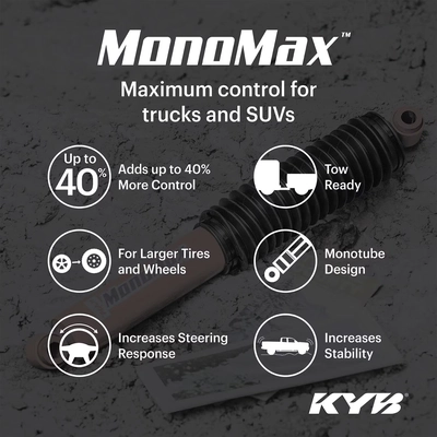 Front Mono-Tube Gas Pressurized by KYB - KG5467 pa3