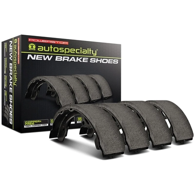 POWER STOP - B330 - Front Drum Brake Shoes pa1