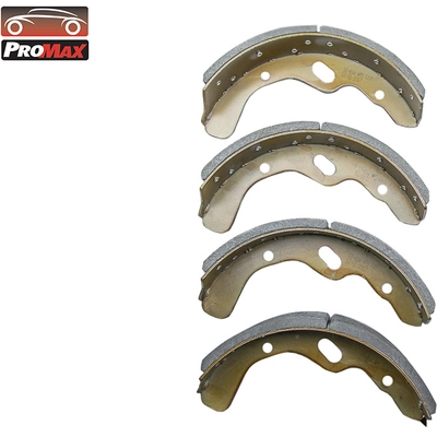 Front New Brake Shoes by PROMAX - 12-834 pa1