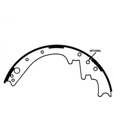 WAGNER - Z336 - Front New Brake Shoes pa3