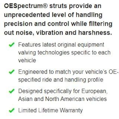 Front OESpectrum Monotube Shock by MONROE/EXPERT SERIES - 39110 pa6