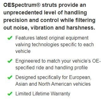 Front OESpectrum Shock by MONROE/EXPERT SERIES - 37060 pa5