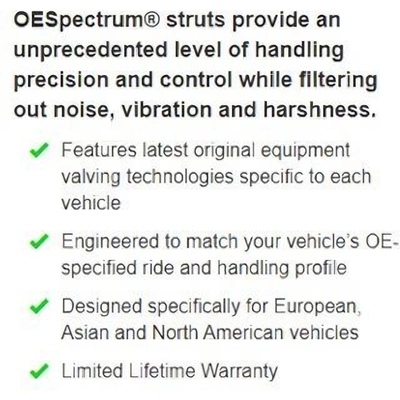 Front OESpectrum Shock by MONROE/EXPERT SERIES - 37128 pa4