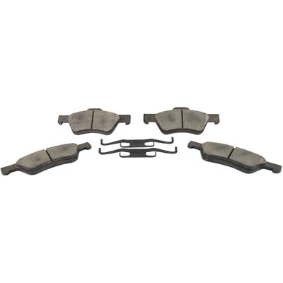 Front Organic Pads by MOTORCRAFT - BR1047D pa6
