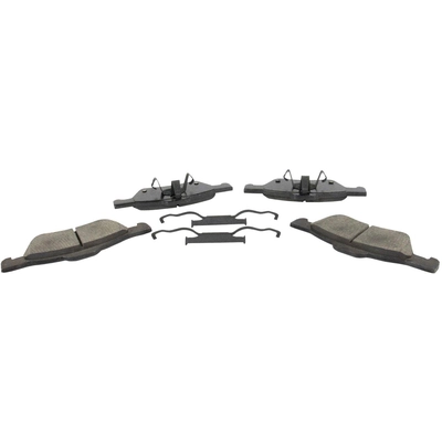 Front Organic Pads by MOTORCRAFT - BR1047D pa8