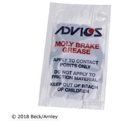 Front Original Equipment Brake Pads by BECK/ARNLEY - 089-1678 pa4