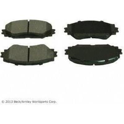 Front Original Equipment Brake Pads by BECK/ARNLEY - 089-1786 pa1