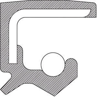 Joint d'arbre de sortie avant by NATIONAL OIL SEALS - 224045 pa2