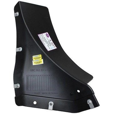 Front Passenger Side Fender Splash Shield - GM1251166C pa1