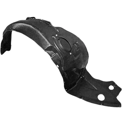 Front Passenger Side Fender Splash Shield by SHERMAN PARTS - 408-24QR pa1