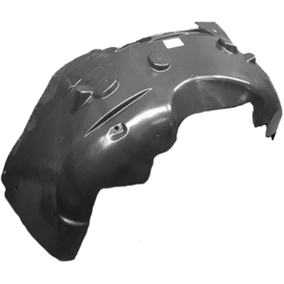 Front Passenger Side Fender Splash Shield by SHERMAN PARTS - 672B-24SQR pa1