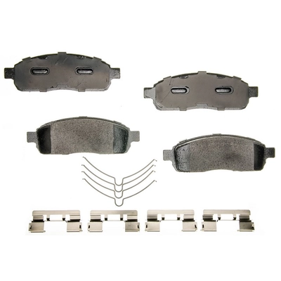 AGNA BRAKES - CXD1011 - Front Disc Brake Pad Set pa1