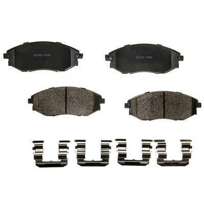 AGNA BRAKES - CXD1031 - Front Disc Brake Pad Set pa1