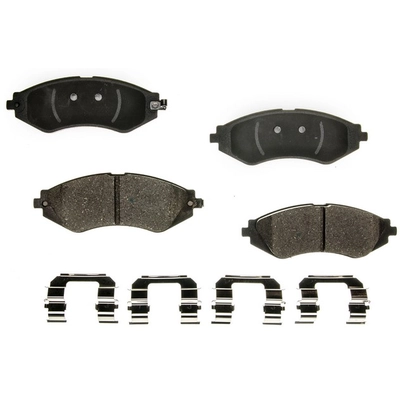 AGNA BRAKES - CXD1035 - Front Disc Brake Pad Set pa1