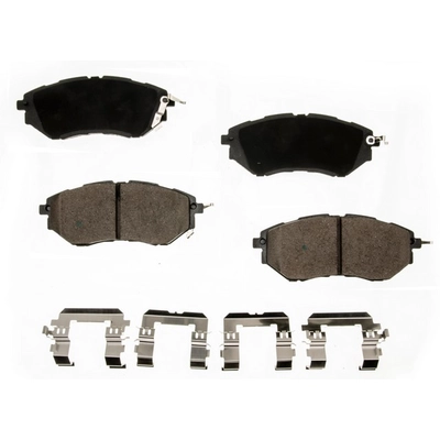 AGNA BRAKES - CXD1078 - Front Disc Brake Pad Set pa1