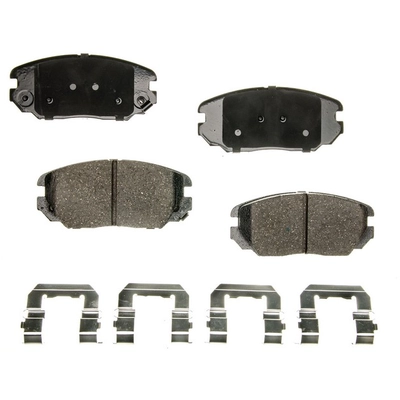 AGNA BRAKES - CXD1125 - Front Disc Brake Pad Set pa1