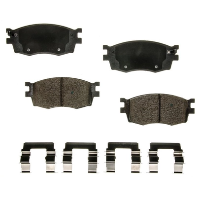 AGNA BRAKES - CXD1156 - Front Disc Brake Pad Set pa1