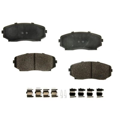 AGNA BRAKES - CXD1258 - Front Disc Brake Pad Set pa1