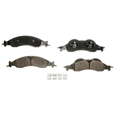 AGNA BRAKES - CXD1278 - Front Disc Brake Pad Set pa1