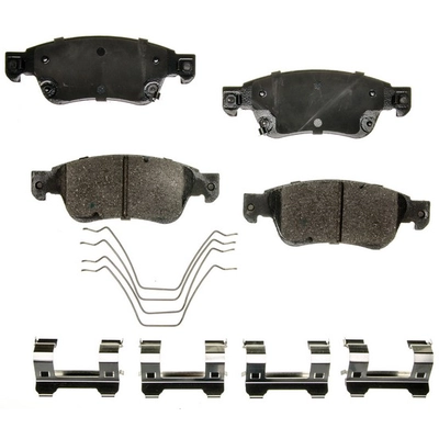 AGNA BRAKES - CXD1287 - Front Disc Brake Pad Set pa1