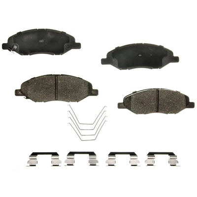 AGNA BRAKES - CXD1345 - Front Disc Brake Pad Set pa1