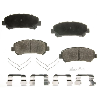 AGNA BRAKES - CXD1374 - Front Premium Ceramic Disc Brake Pad Set pa1