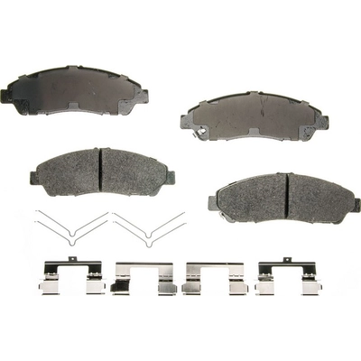 AGNA BRAKES - CXD1378 - Front Premium Ceramic Disc Brake Pad Set pa1